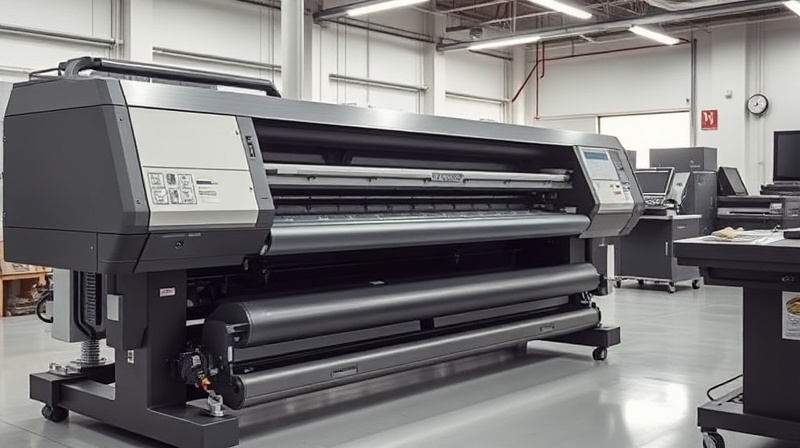 Production color printer in a print shop