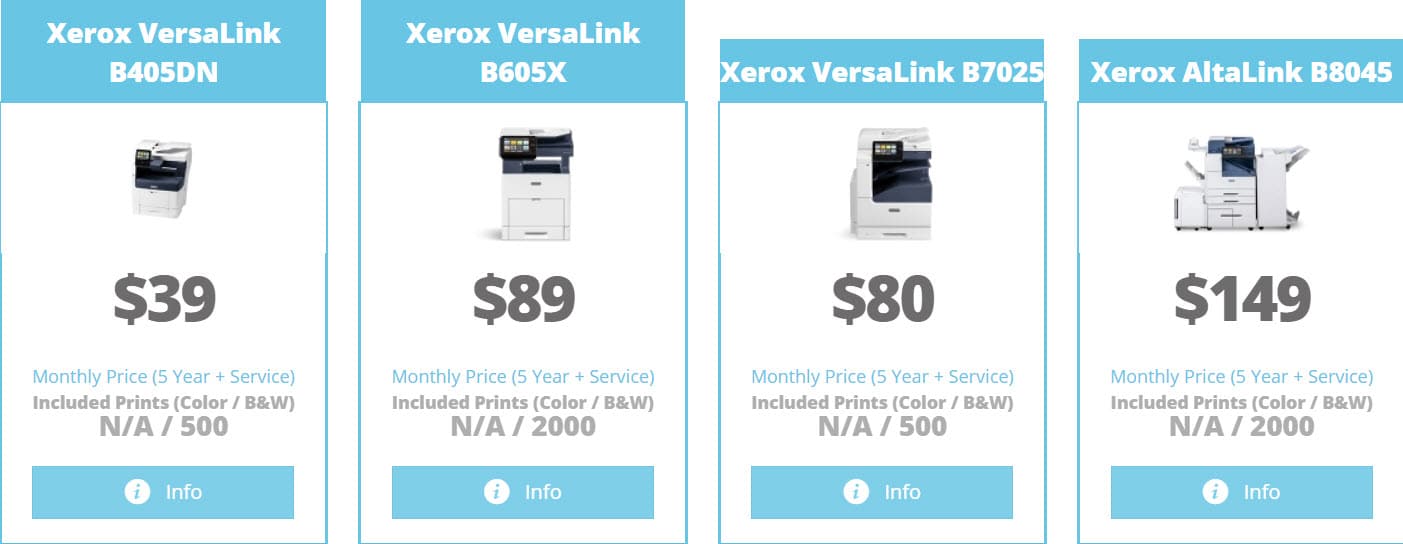 copier comparison 2